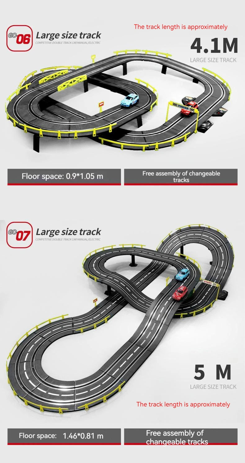 Voiture de Course sur Piste Télécommandée – Grande Aventure Compétition (Set 1:24)