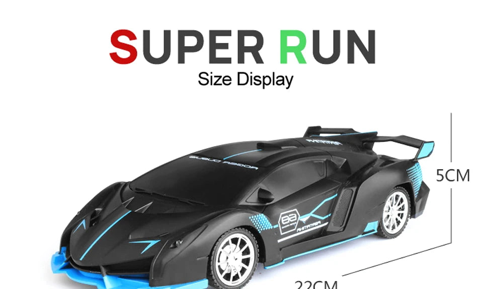 RC Car 2.4G 4CH Remote Control 1:18 With Led Light Sports Cars High Speed Radio Drift Vehicle Racing Boys Girls Toy For Children