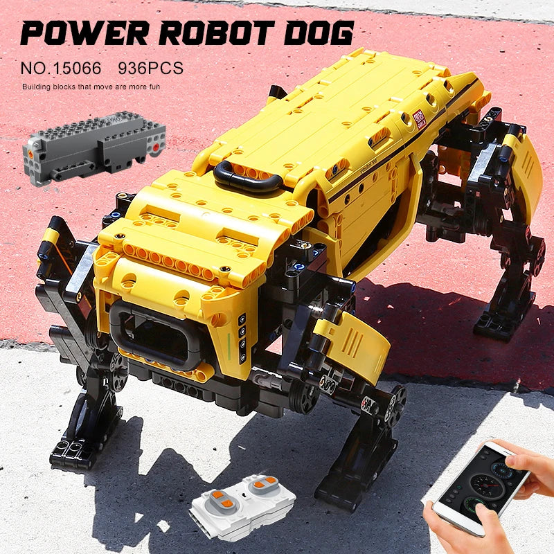 Mould King 15066 / 15067 – Robot Technique Motorisé RC “AlphaDog”