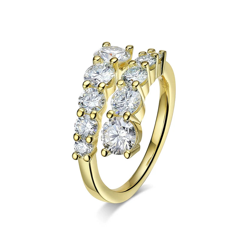 Bague Moissanite Éclatante S925 – Élégance et Pureté ÉternellesBague Moissanite Éclatante S925 – Élégance et Pureté Éternelles