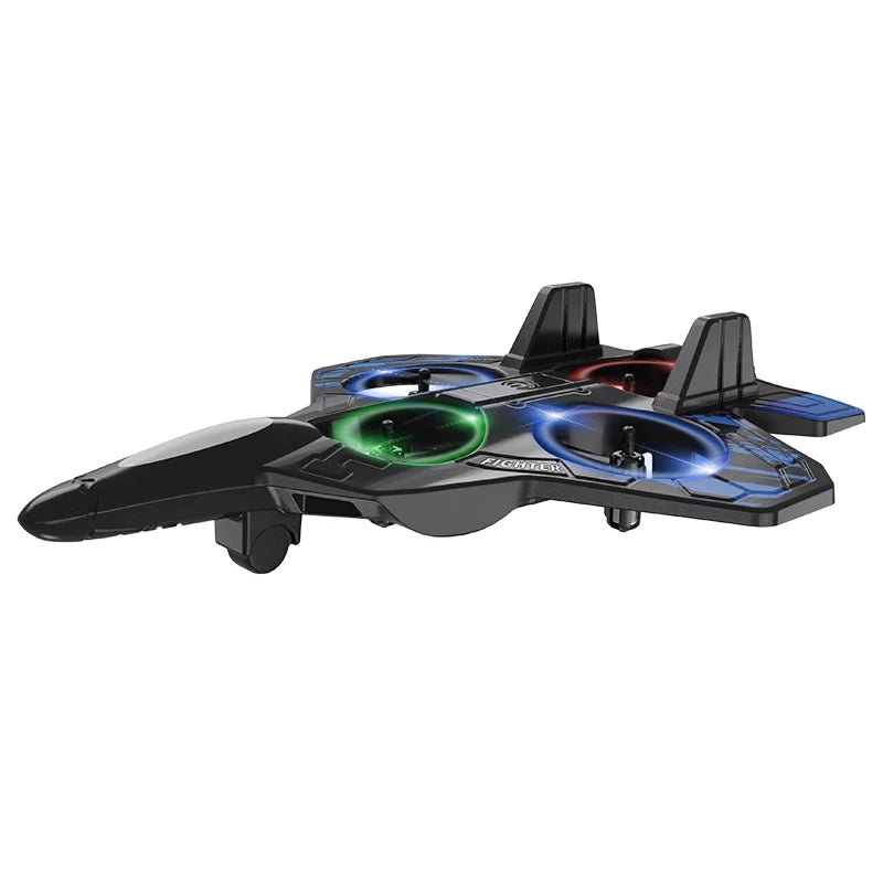 Avion RC L101 en Mousse – LED, Cascades 3D & Télécommande 2.4G