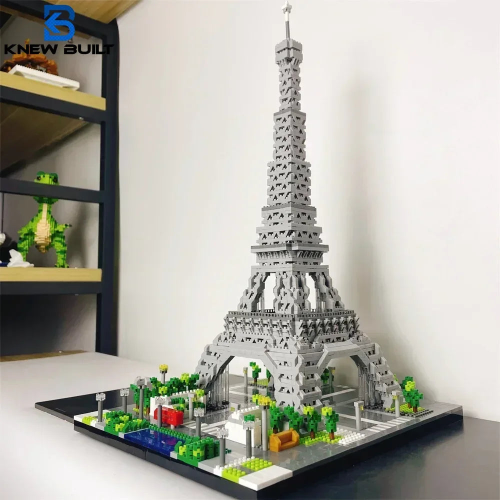 Tour Eiffel Micro Mini Blocs – Kit de Construction Décor & Collection