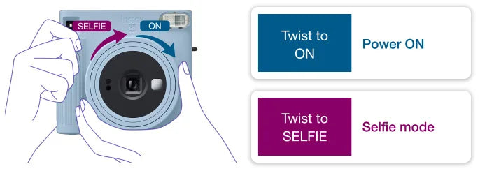 Fujifilm Instax SQ1 – Appareil Photo Instantané Format Carré (Couleurs & Packs Film)