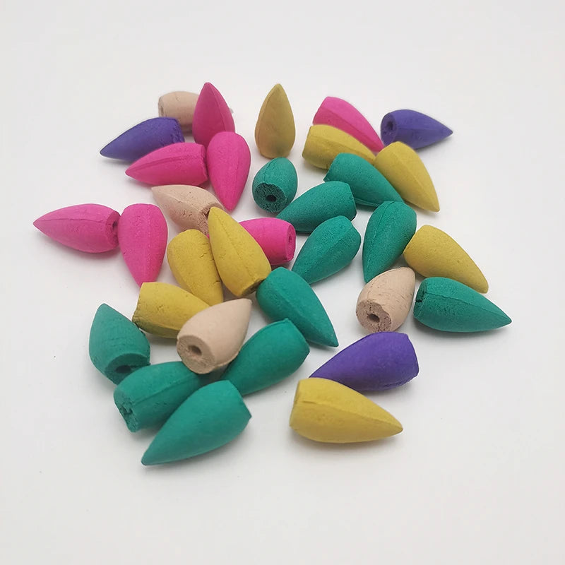 Cônes d’Encens Naturels à Reflux – Cascade de Fumée