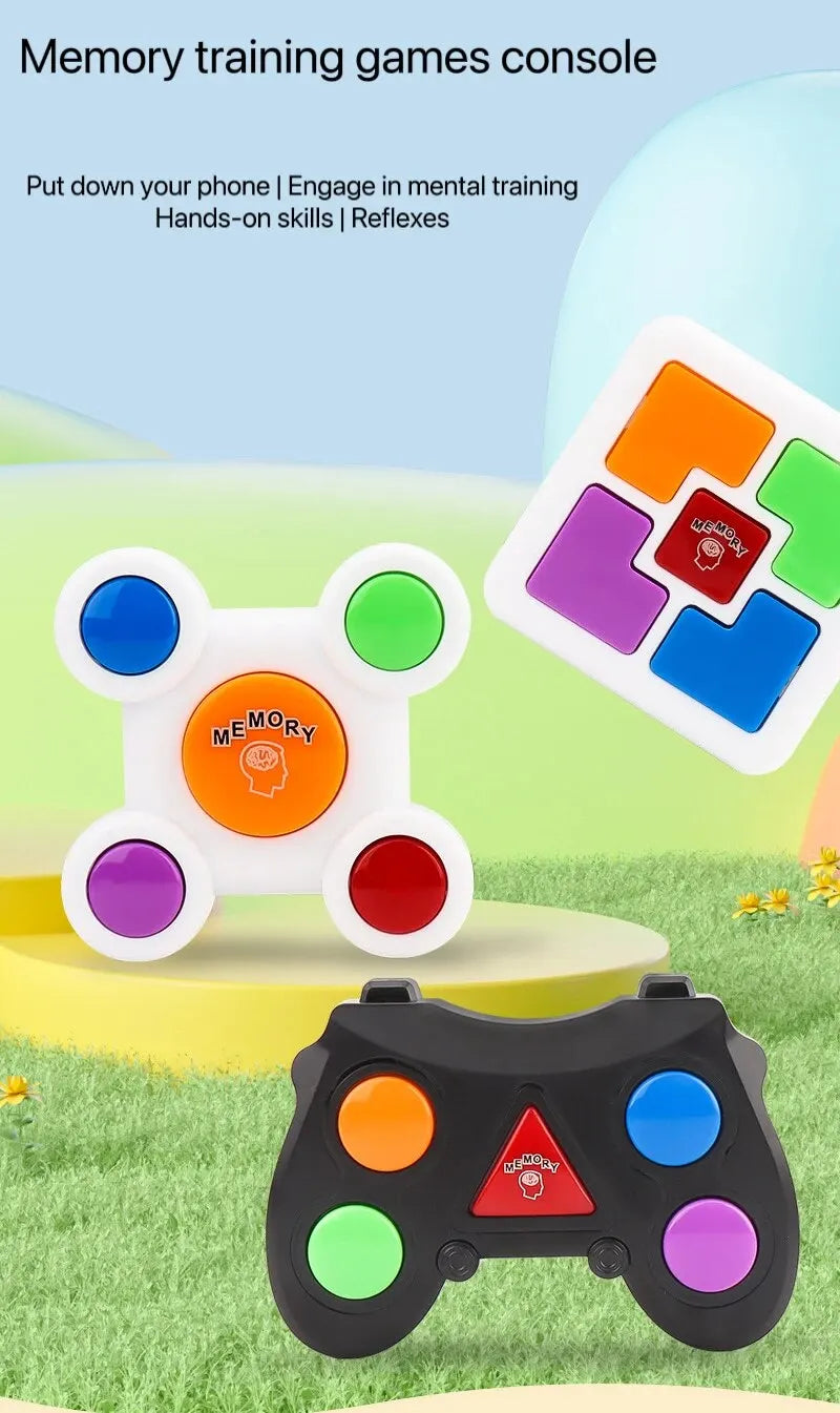 Square Memory Training – Machine de Jeu Flash Portative