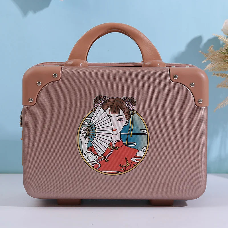 Mini Valise à Main 14" avec Verrouillage par Mot de Passe – Voyage & Affaires