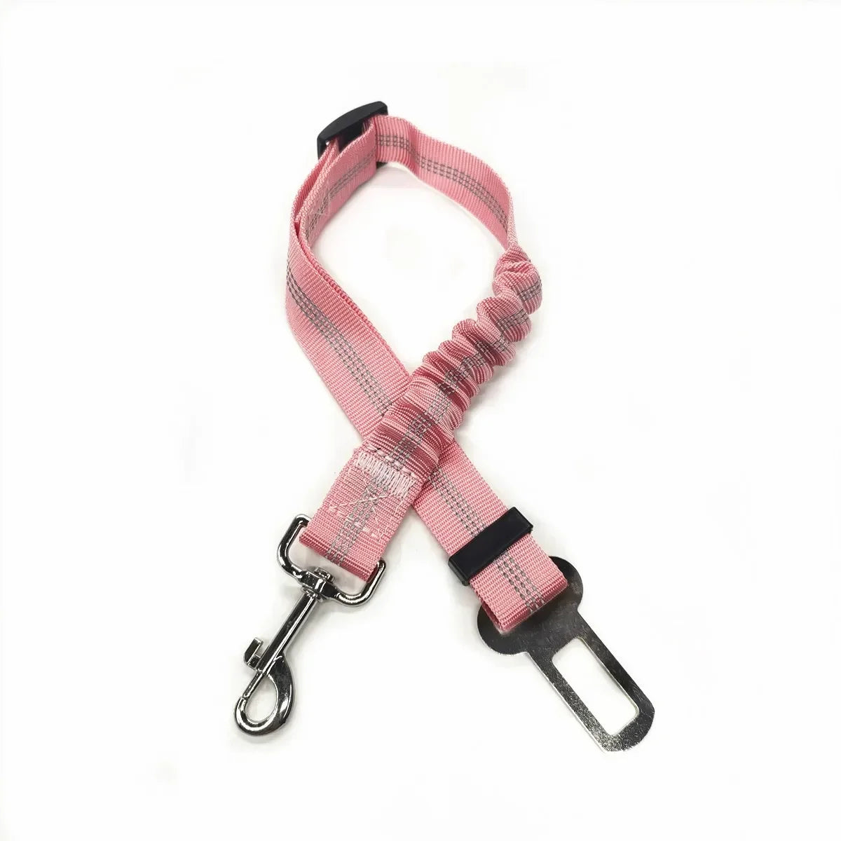 Ceinture de sécurité voiture réglable pour chien — attache harnais