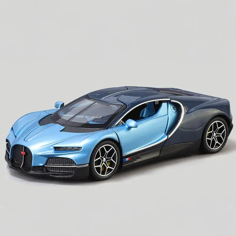 Bugatti Tourbillon V16 – Modèle 1:32 en Alliage | Son & Lumière | Mini GT Collection