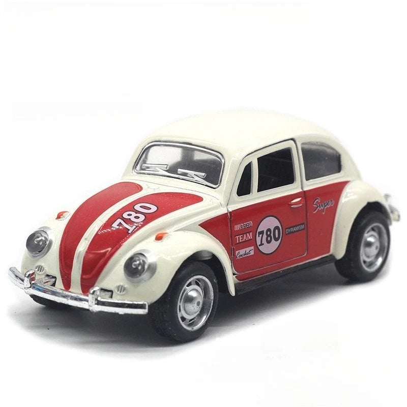 Voiture Coccinelle Classique 1:32 – Modèle en Alliage