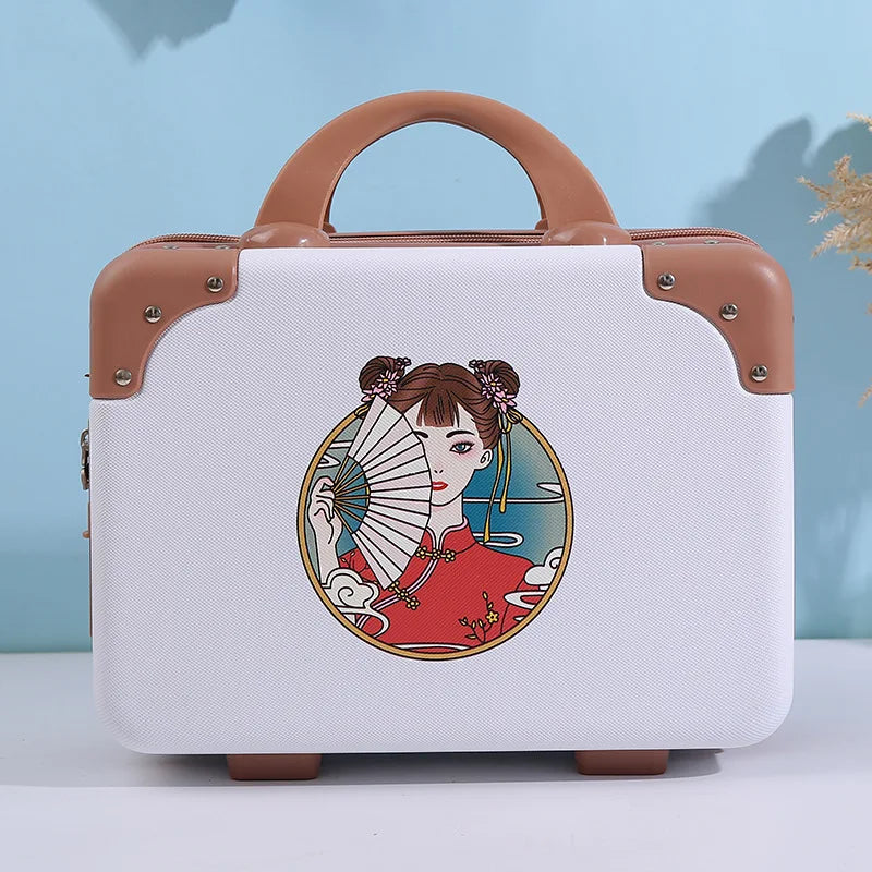 Mini Valise à Main 14" avec Verrouillage par Mot de Passe – Voyage & Affaires