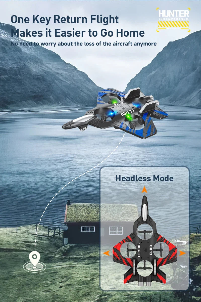 Avion RC en Mousse EPP – Planeur Cascade Électrique, Résistant aux Chocs (CZ01 / CZ36 / K500 Max)