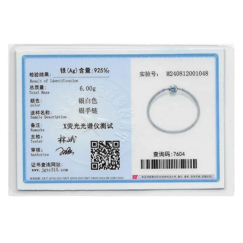 Bracelet en Argent 925 Original – Étoile, Lune & Trèfle Porte-Bonheur