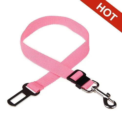 Ceinture de sécurité voiture réglable pour chien — attache harnais