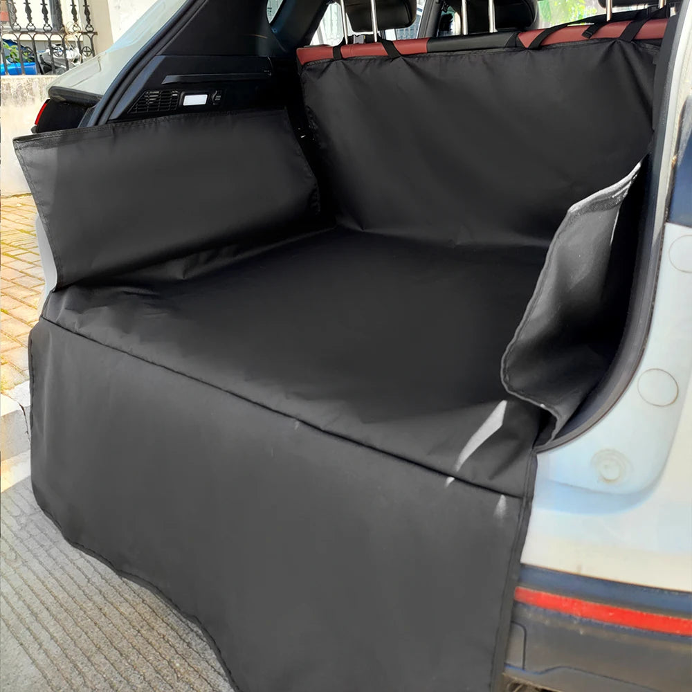 Housse de protection voiture imperméable 600D pour chien — siège et coffre