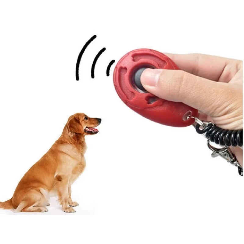 Clicker de dressage pour chien — bracelet réglable