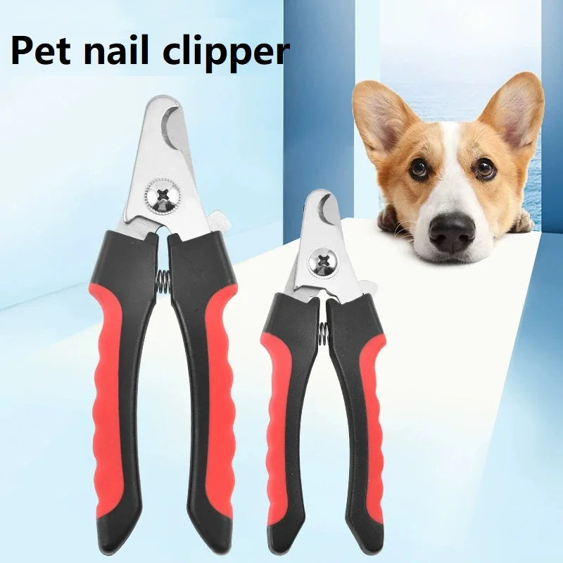 Coupe-griffes ciseaux pour chien et chat — lame inox
