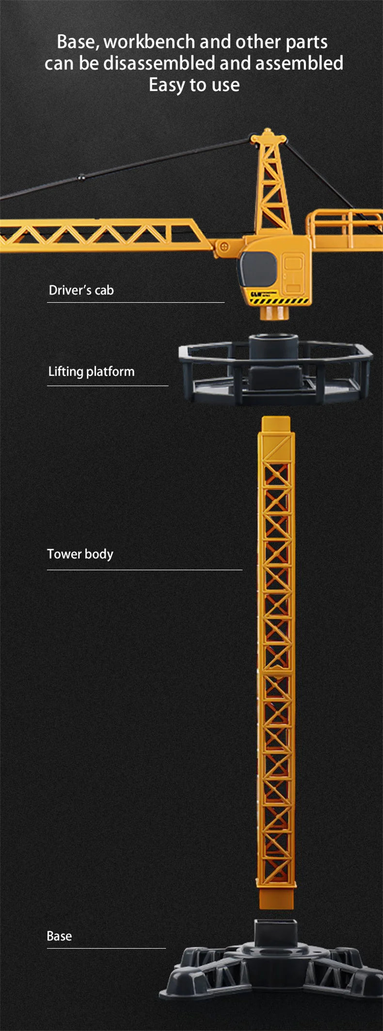 Tracteur & Engins d’Ingénierie en Alliage – Modèles Miniatures 1:55 pour Enfants