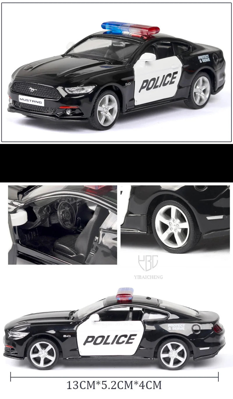 Modèle de Voiture 1:36 en Alliage – Portes Ouvrantes & Fonction Traction