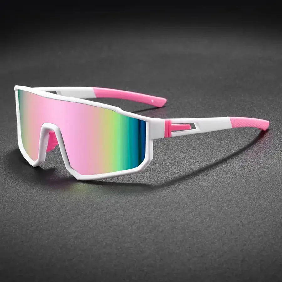 Lunettes de Cyclisme Oversize – Polarisées & Coupe-vent