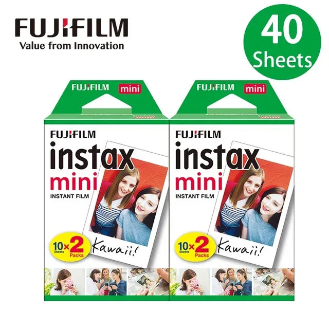 Fujifilm Instax Mini – Films Photo Instantanés (10 à 100 Feuilles + Éditions Spéciales)