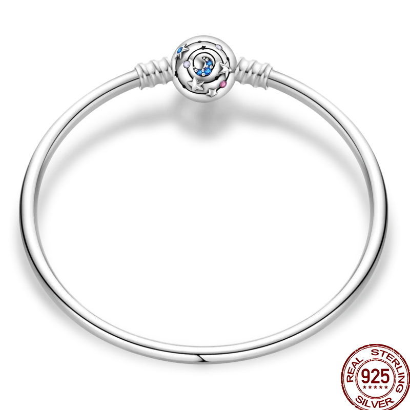 Bracelet en Argent 925 – Cœur Pavé Zircone & Infinity – 17 à 20 cm