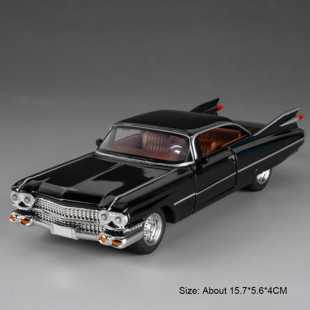 Eldorado Biarritz & Charger 1970 – Voitures Miniatures 1:32 en Alliage | Son & Lumière | Portes Ouvrantes