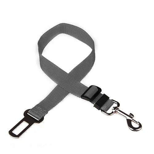 Ceinture de sécurité voiture réglable pour chien — attache harnais