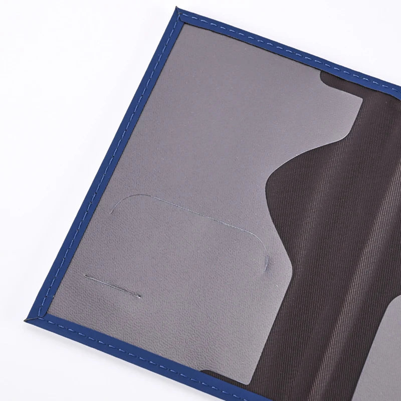 Housse de Passeport à la Mode – Cuir PU, Accessoire de Voyage Unisexe