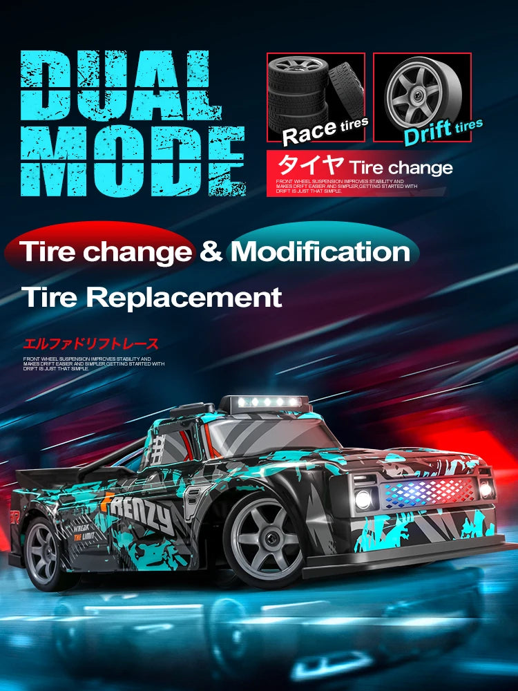 Voiture de Course RC Haute Vitesse – Tout-Terrain & Rechargeable