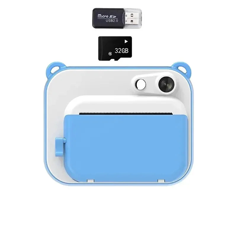 Appareil Photo Instantané Enfants – Impression & Vidéo HD 1080P (Fille & Garçon)