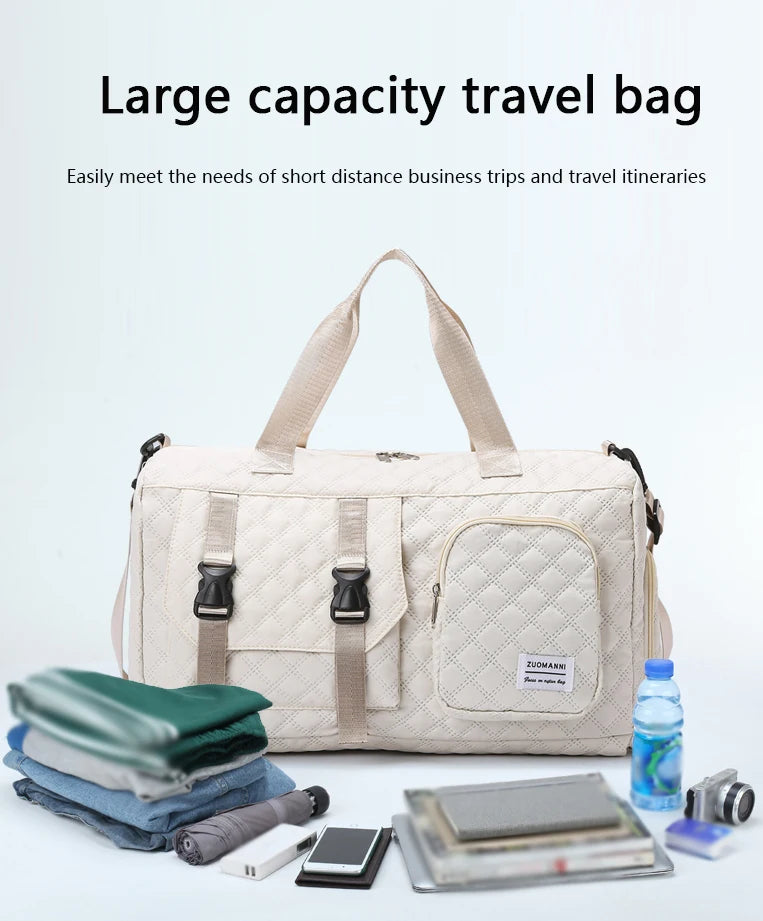 Sac de Voyage en Nylon Durable – Léger, Spacieux & Élégant