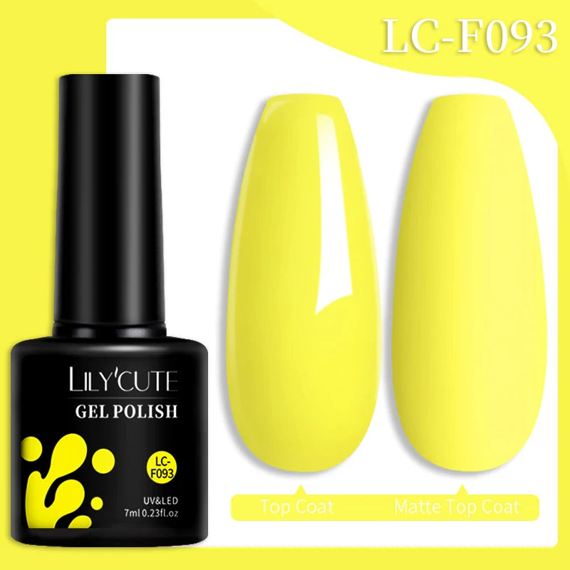 Vernis Gel LILYCUTE 7ml – Brun Foncé Collection Automne/Hiver – Brillance & Élégance Longue Tenue