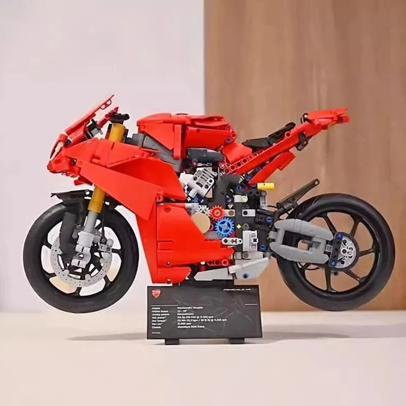 Moto Technique MOC Ducati Panigale V4 S – Blocs de Construction 42202 (2025)