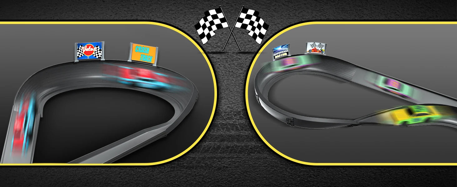 VATOS CRASH RACERS – Piste de Course Collision & Vitesse