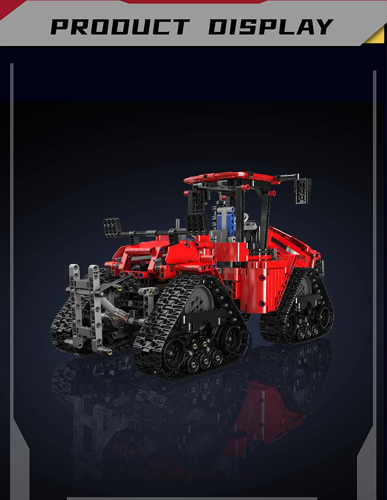 MOULD KING 18020 – Tracteur à Chenilles Pneumatique (APP & RC)