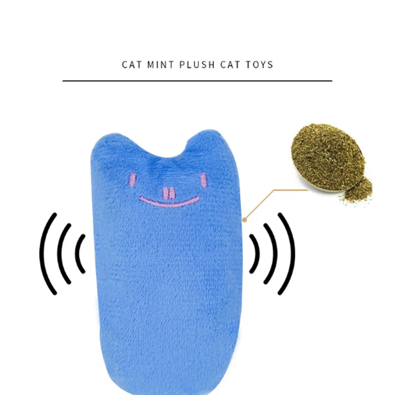 Jouet peluche à la cataire pour chat — anti-ennui