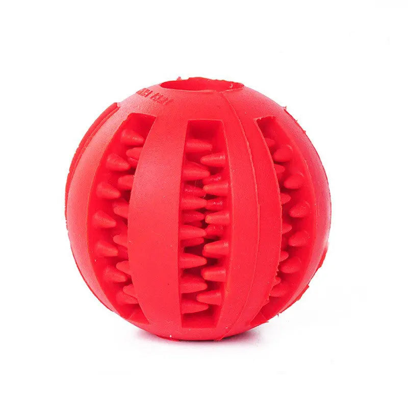 Balle distributrice de friandises pour chien et chat — nettoyage des dents