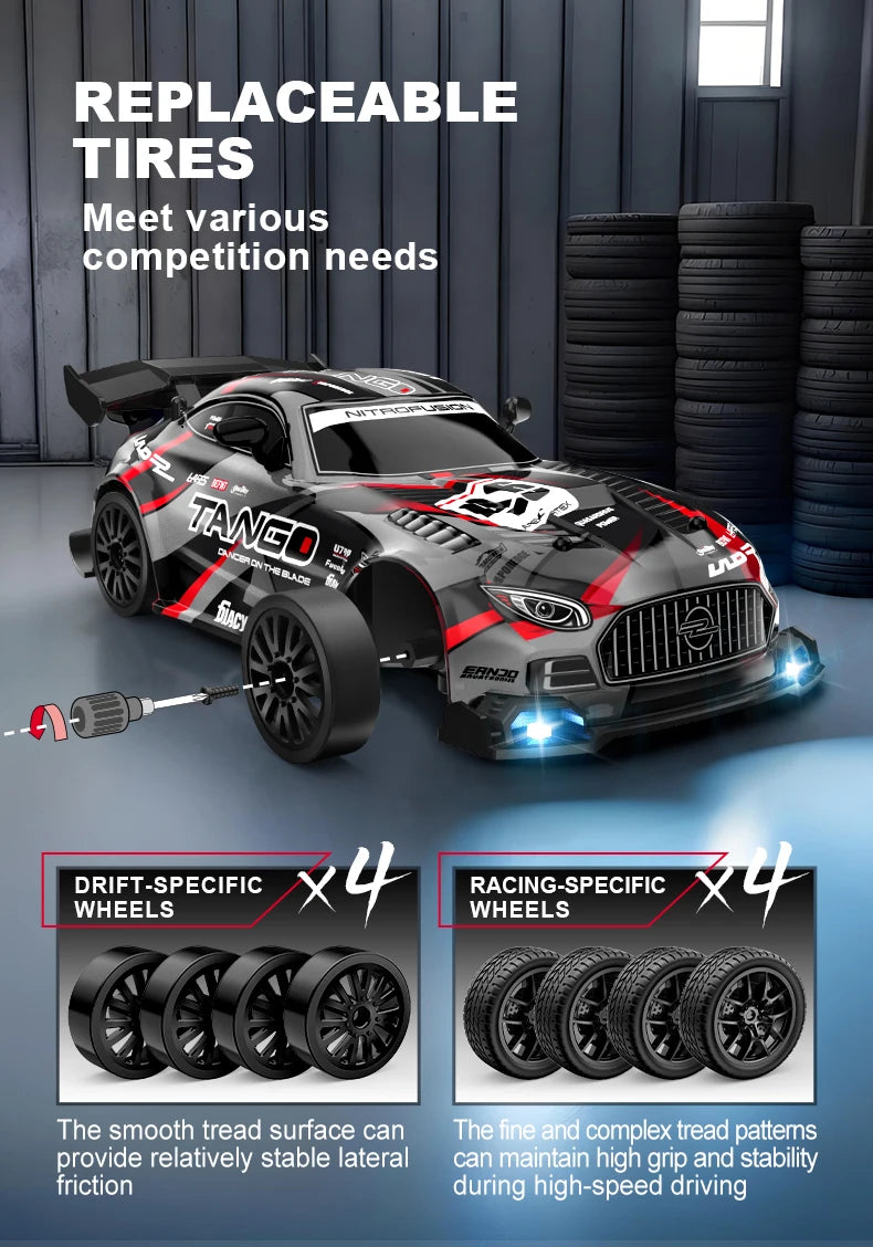 Voiture RC GTR 4WD – Drift Haute Vitesse & Style Compétition