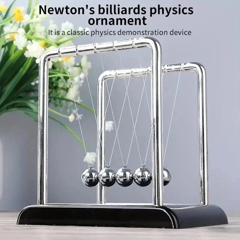 Pendule de Newton – Balance à Boules d’Acier Design & Relaxation