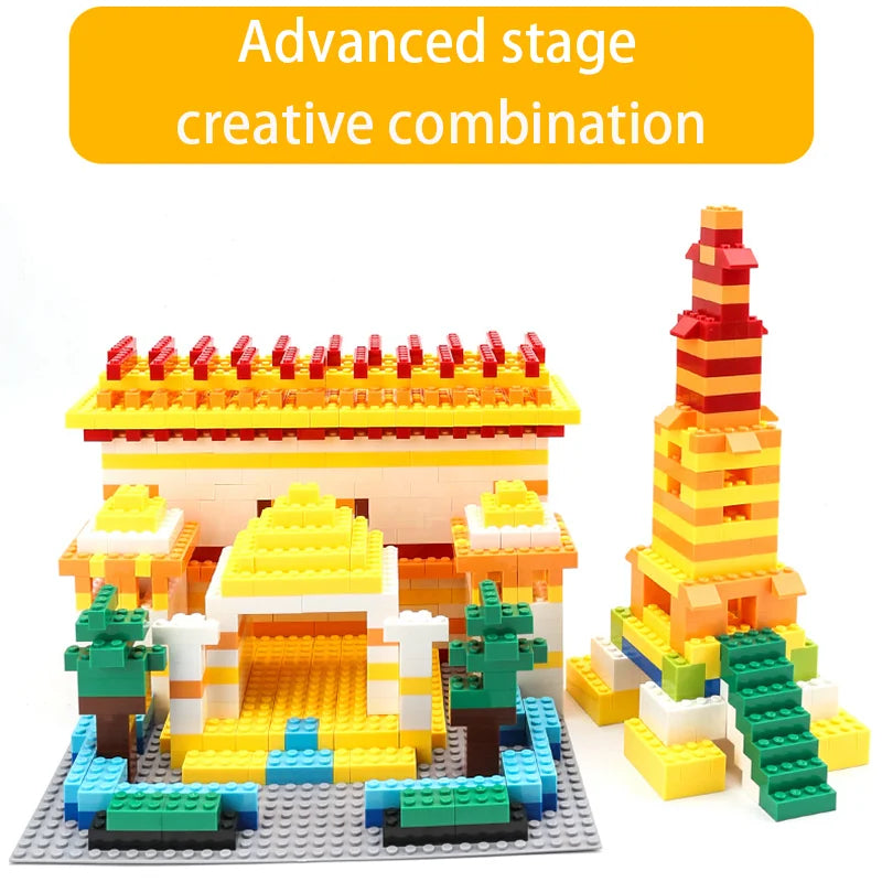 Blocs de Construction Créatifs DIY – Packs 300 / 1000 Pièces (Compatibles LEGO)