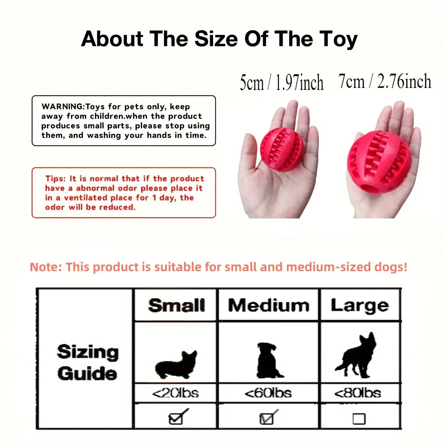 Balle distributrice de friandises pour chien et chat — nettoyage des dents