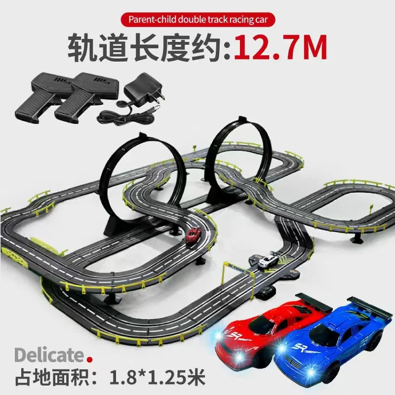 Voiture de Course sur Piste Télécommandée – Grande Aventure Compétition (Set 1:24)