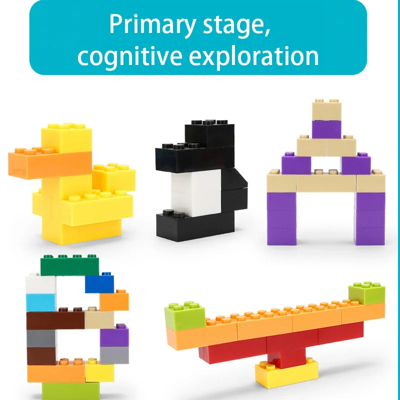 Blocs de Construction Créatifs DIY – Packs 300 / 1000 Pièces (Compatibles LEGO)