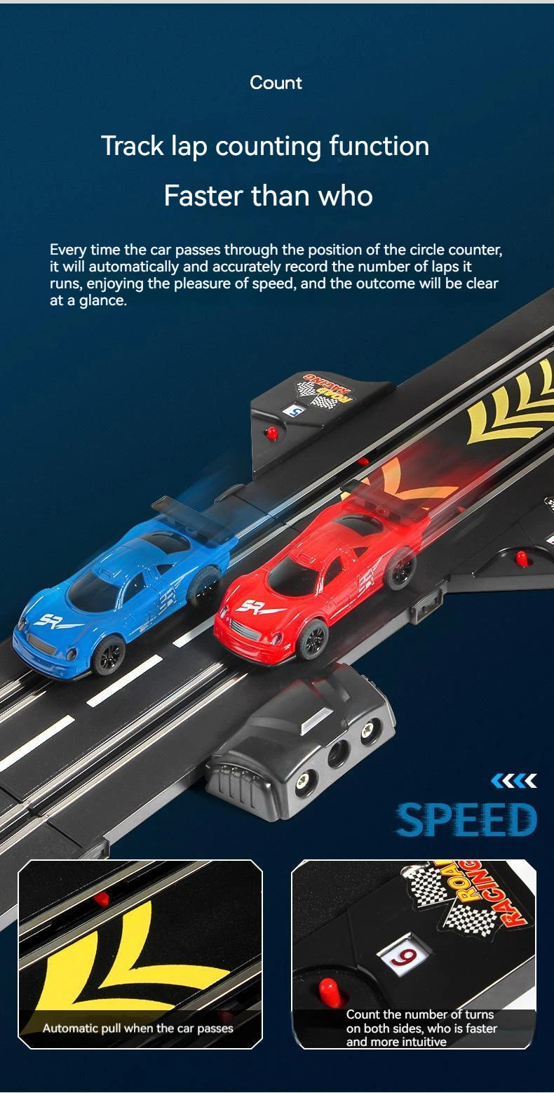 Voiture de Course sur Piste Télécommandée – Grande Aventure Compétition (Set 1:24)