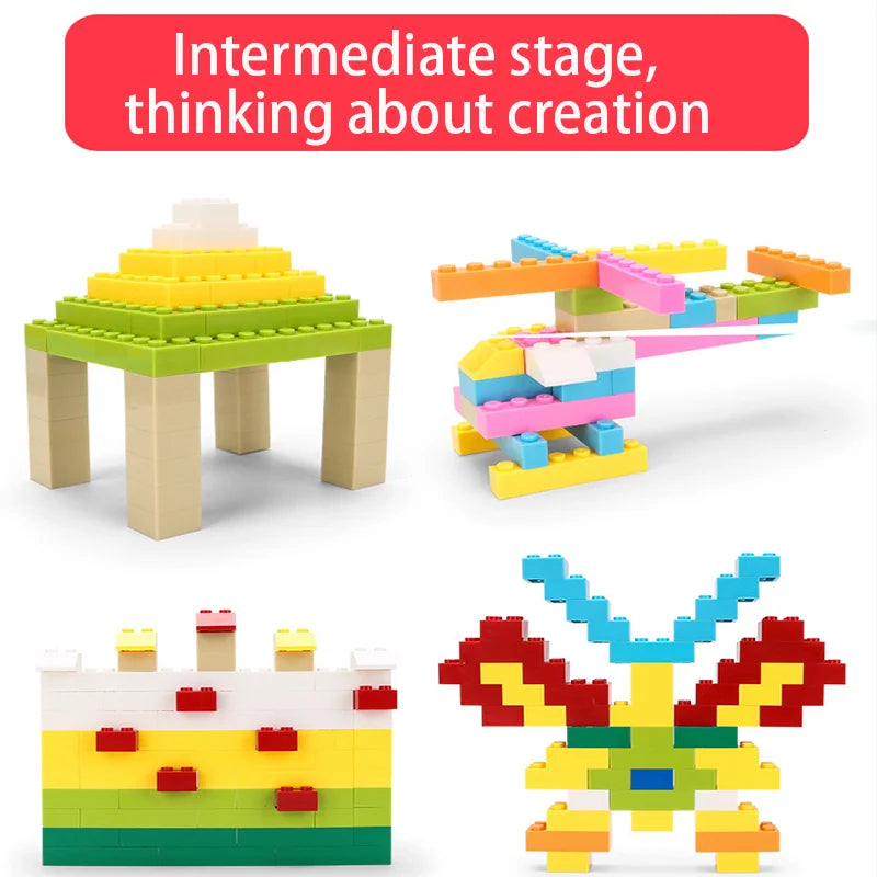 Blocs de Construction Créatifs DIY – Packs 300 / 1000 Pièces (Compatibles LEGO)