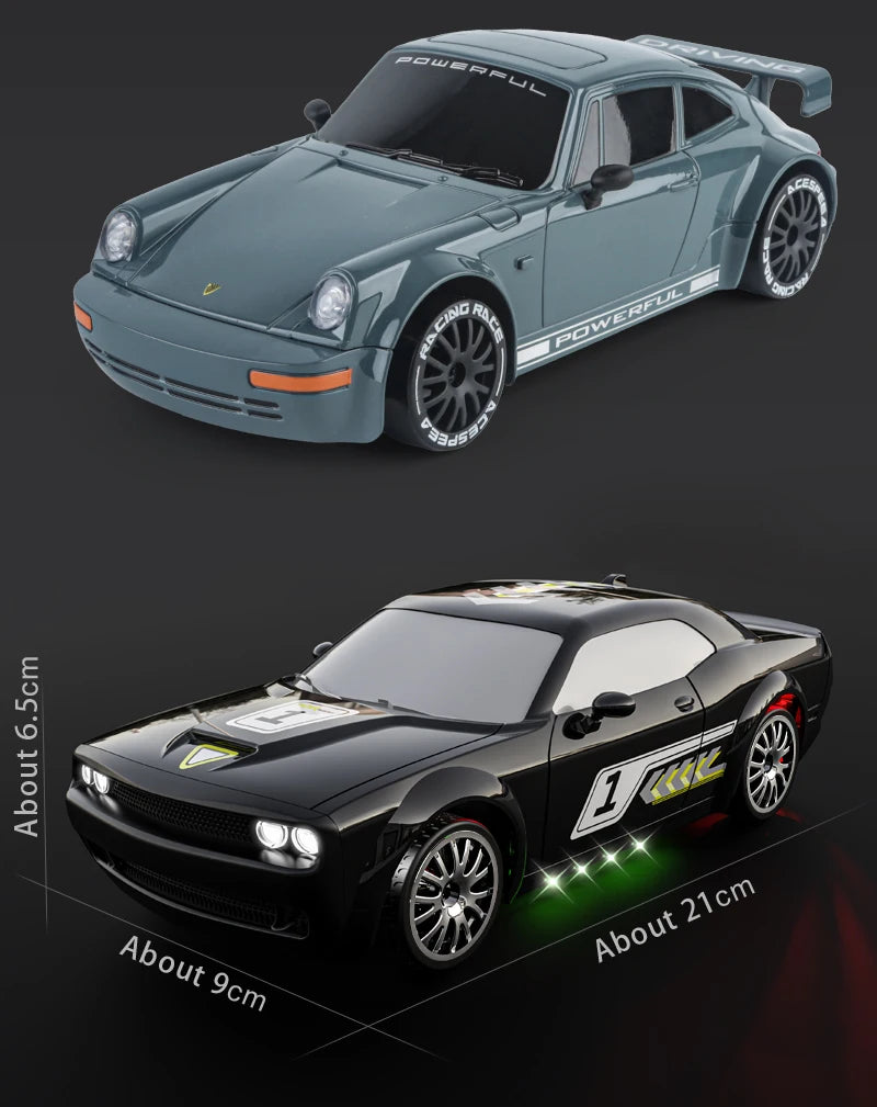 KF27 – Voiture RC Drift 4x4 1:20 avec LED Haute Vitesse