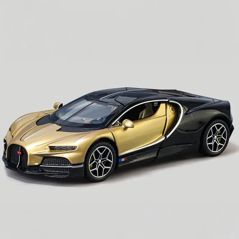 Bugatti Tourbillon V16 – Modèle 1:32 en Alliage | Son & Lumière | Mini GT Collection