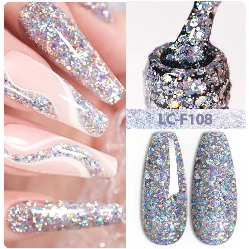 Vernis Gel LILYCUTE 7ml – Brun Foncé Collection Automne/Hiver – Brillance & Élégance Longue Tenue