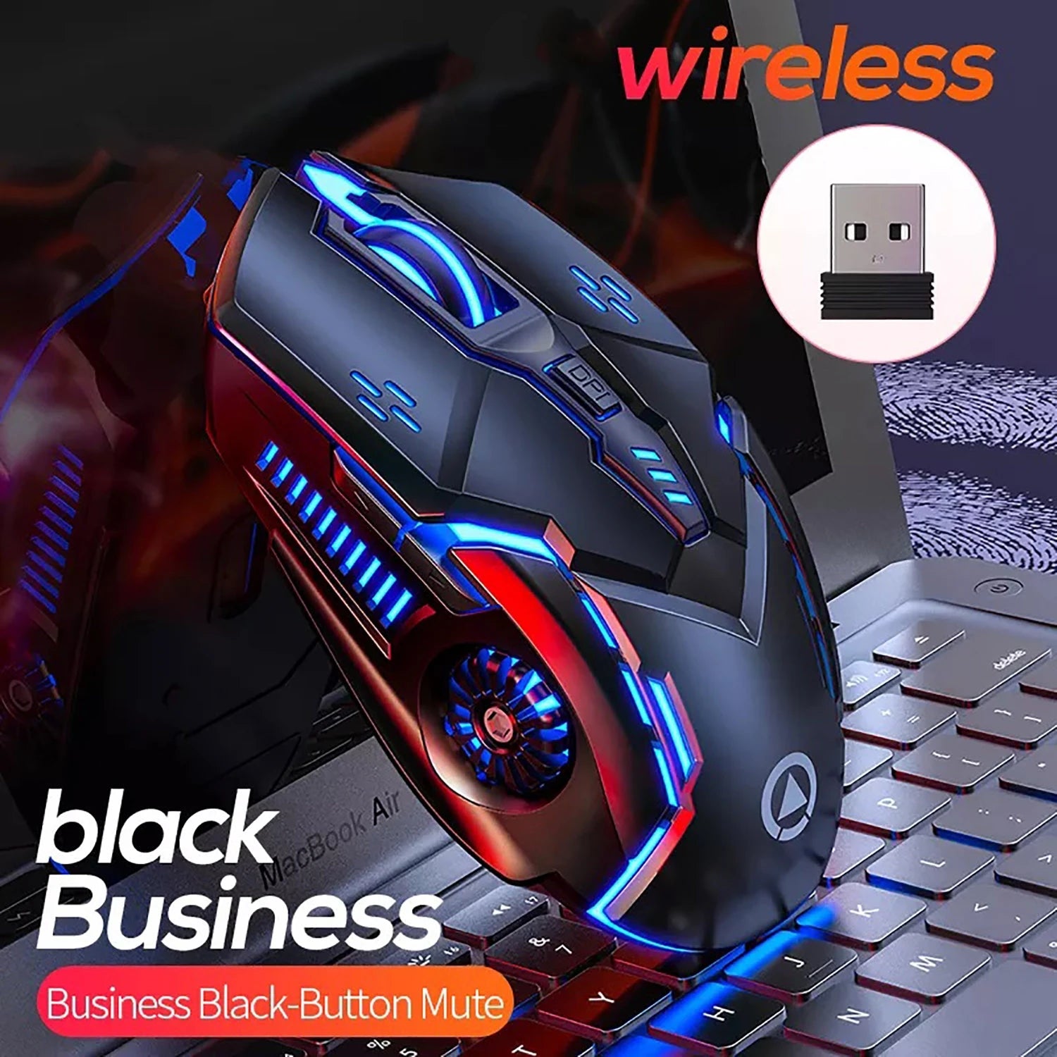 Souris Gaming Filaire G5 – Rétro-éclairage, 6 Boutons Macro, Haute Précision