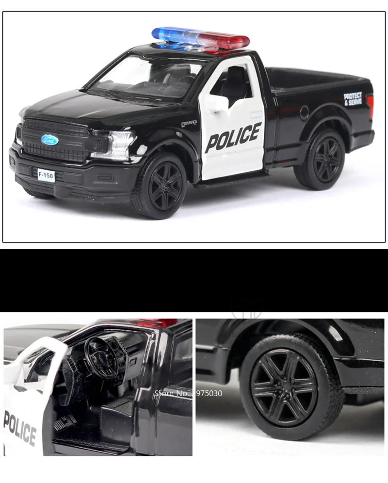 Modèle de Voiture 1:36 en Alliage – Portes Ouvrantes & Fonction Traction